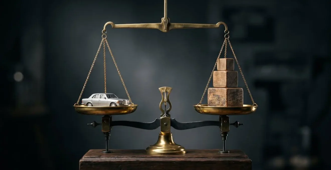 Représentation symbolique du mécanisme du coefficient bonus-malus en assurance automobile